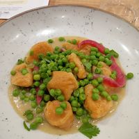 Sweet potato gnocchi at Baak Libreria Bistrot in Bologna