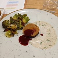 Vegan fillet at Baak Libreria Bistrot in Bologna