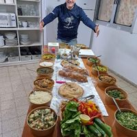 האוכל של עתליה ביום הולדת שלי at Atalia Vegan Goodies in Nurit