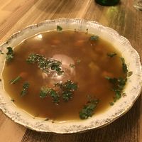Broth   at Vegan Friends Kitchen in Warsaw