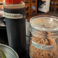 Vegan bonito flakes at SAKURA-TEI in Tokyo