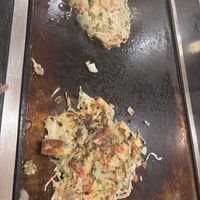 Middle of cooking   at SAKURA-TEI in Tokyo