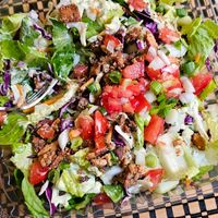 BLT salad at That Weird Place in Amarillo