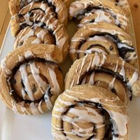 Rollos de canela #Veganuary at RURAL in Cochamo