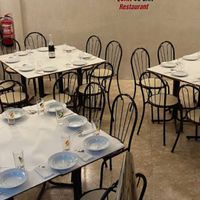 Inside at Co Lan Restaurant in Lisbon