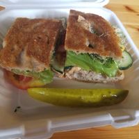 Veg head sandwich at West Side Grocery in Cookeville