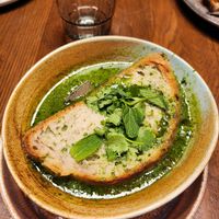 Vegan soup at Greasy Spoon @ Playhouse Teater in Stockholm