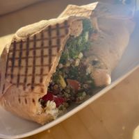 Quinoa Kale Wrap  at Tractor Foods - Broadway in Vancouver
