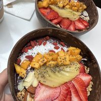 Bliss Bowl - own choice of fruit toppings  at Acai Bliss Healthy Smoothie Bowls in Ho Chi Minh City