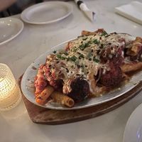 Vegan Meatball Parmesan   at Tufino Pizzeria in Astoria