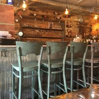 The bar at Tufino Pizzeria in Astoria