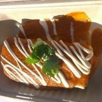 Vegan ranchero burrito at Verdine - Food Truck in Houston