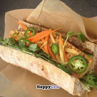 Tofu Banh Mi at Verdine - Food Truck in Houston