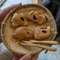 Chocolate hazelnut waffles at TAUHUYAKI - 島呼燒 in Taipei