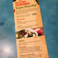 ask for vegan menu! at Mellow Mushroom in Prattville