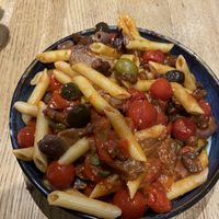 Penne arrabiata with chicken and chorizo   at The Alma Inn in Sowerby Bridge