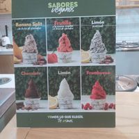 Vegan options at Cremolatti in Puerto Iguazu