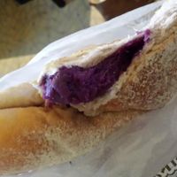 Sweet potato bun! Natural taste and freshly baked!! at JenDow - Lian Shiang Jai 莲香斋 in Shanghai