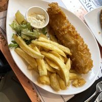   at Hobson's Fish & Chips - Charing Cross in London