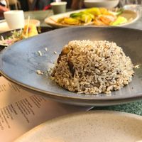 Truffle fried rice at Longtime Dining in Brisbane