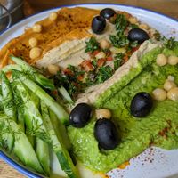 Hummus at Made In Home in Sofia