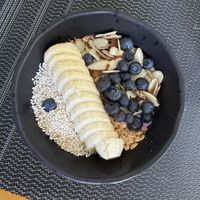 Dragon fruit bowl  at Baral Bar in San Jose Del Cabo