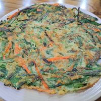 Savoury pancake at Sondubuchon in Jeju