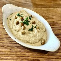 Hummus  at The Strand Restaurant in Dubai
