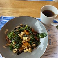 Plant based potato hash  at El Tico Beach Cantina in Jersey