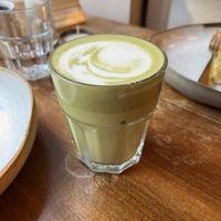 Matcha late   at Das Lazy in Vienna