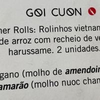   at Càm O'n Thai Food in Rio De Janeiro