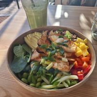 Oyster bowl 🥣 at Daržo Dubuo in Vilnius