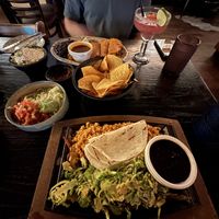 I got the veggie fajitas with a side of rice and black beans. Waitress was kind and ensured no dairy touched my food.  at Kavas in Orlando
