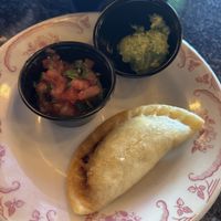 black bean empanada  at Kavas in Orlando