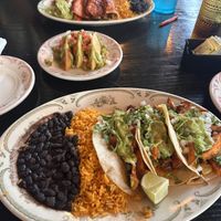 Looks good but flavor is not there’ and soggy sweet potato fries tacos are not it.   at Kavas in Orlando