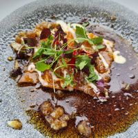 salmon sashimi - not much, but soooo tasty at Kimusabi in Newtown