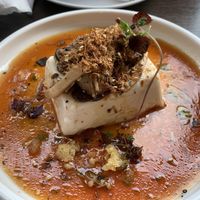 Mushroom silken tofu dish…delectable  at Kimusabi in Newtown