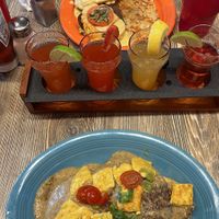 both are different vegan options they offer   at The Breakfast Club MPLS in Minneapolis