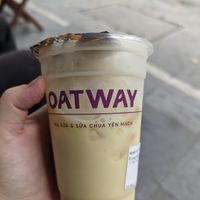 Oat jasmine tea with oatmeal pearls at Oatway - Trà Sữa & Sữa Chua Yến Mạch - Cửa Nam in Hanoi
