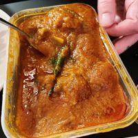 Mock lamb curry at Camden Indian Vegan - Cloud Kitchen in London