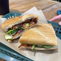 Veggie sandwich  at Hiking Hawaii Cafe in Honolulu