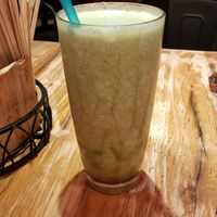 Hawaii juice at Hiking Hawaii Cafe in Honolulu