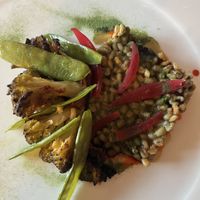 Romanesco with farro  at Restaurant Haselburg in Bolzano