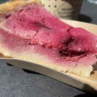 Cherry cheesecake   at Swing Kitchen in Leipzig