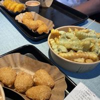 Cheesy Bites + Nuggets  at Swing Kitchen in Leipzig