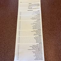 Hot dogs options and toppings   at Happy Dog - Detroit Ave in Cleveland