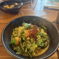 The hiyashi soba   at Lotus Noodle Bar in St Augustine