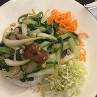 Rice with pak choi  at CasaVietnam in Milan