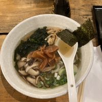 Vegan Shoyu Ramen   at Menya Ramen House in London