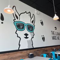 Inside of restaurant  at The Dolly Llama in Jacksonville